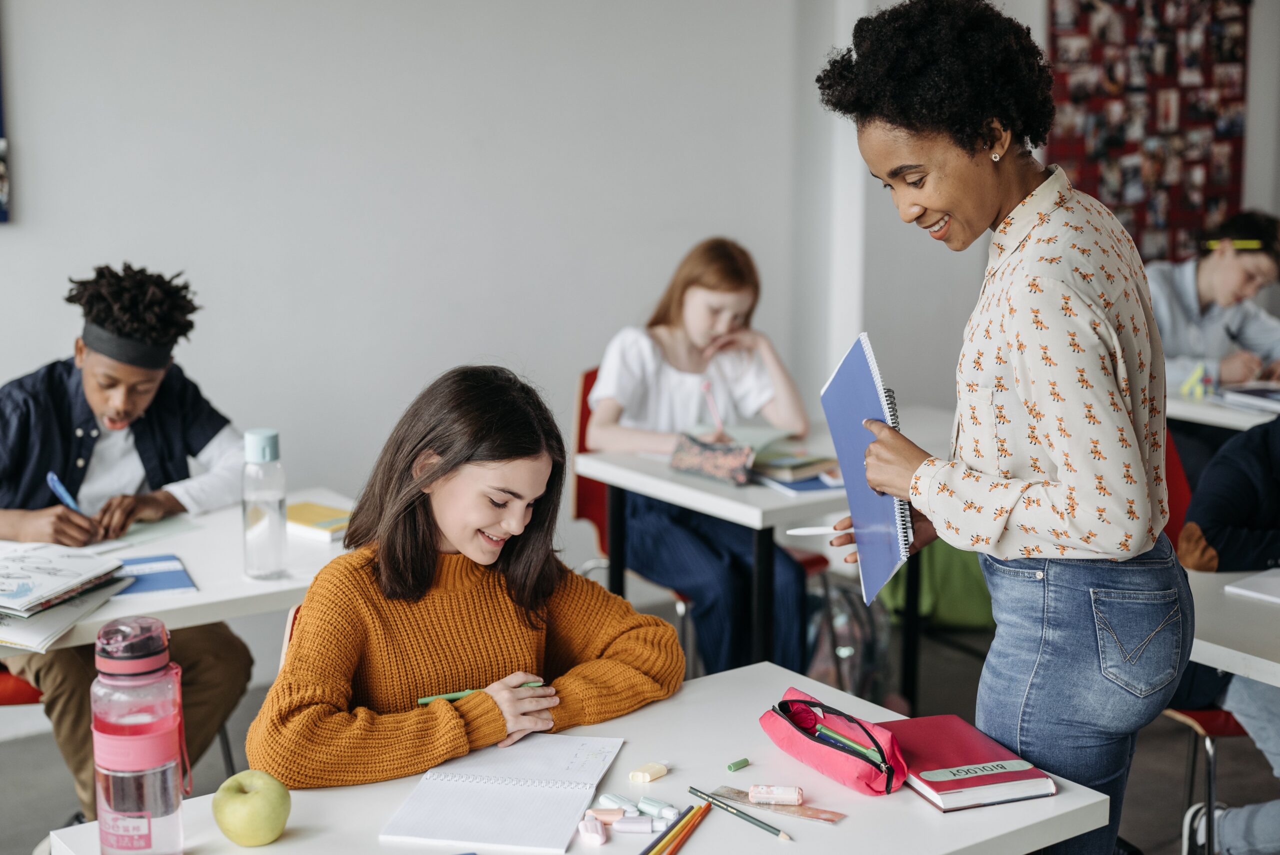 teachers and students